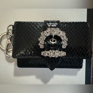 Jimmy Choo Card Wallet Keychain NWOT